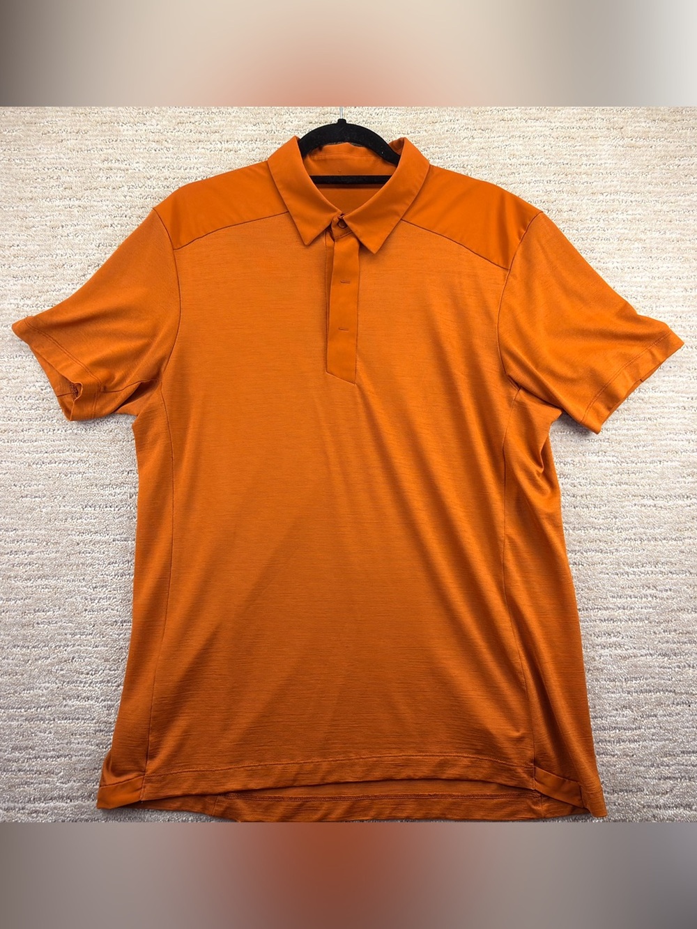 Arc'teryx Men's Polo in Bright Orange